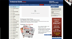 Desktop Screenshot of mediapres.ro